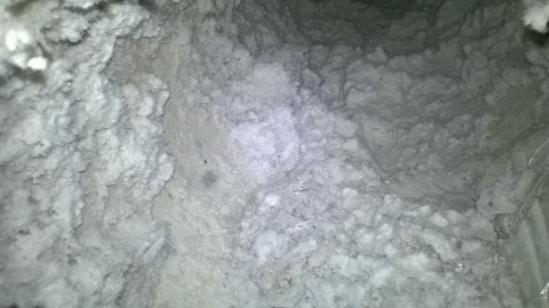 3 extreme build up of fabric inside