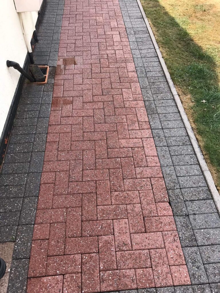 IMG_A5 Stone block pathway after cleaning